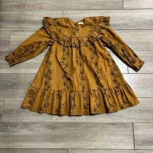 NWOT Carbon Soldier Brown floral Dress